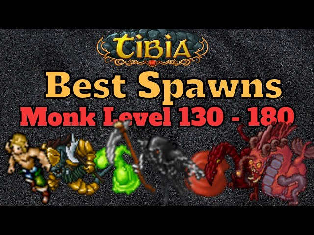 Where to hunt a Level 150 Monk  [Tibia Solo Monk]