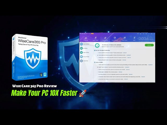 Wise Care 365 Pro 2025 | Best PC Cleaner & Performance Booster