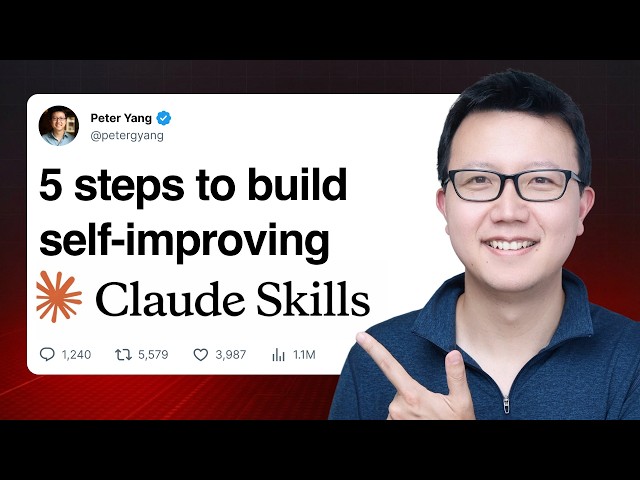 The Only Claude Skills Tutorial You Need (Add Evals and Memory)