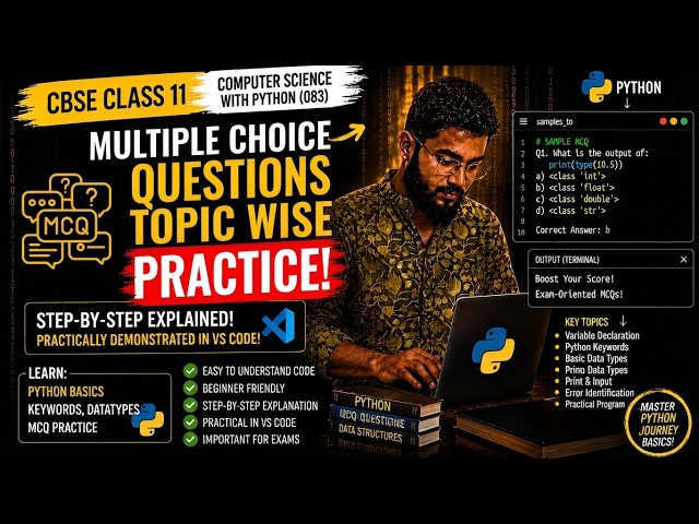 MCQ practice | Check your score | CBSE Class 11 CS 083