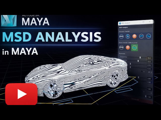Stop Using Separate Scripts — MSD Analysis Unifies Surface Diagnostics in Maya