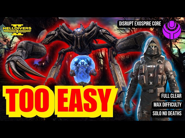 This INSANE Build BREAKS the NEW Illuminate Faction - Solo No Deaths Max Difficulty | Helldivers 2