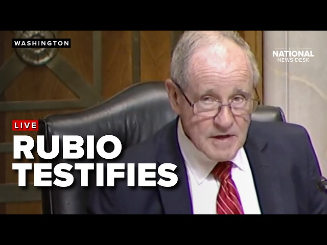 Rubio testifies on State Department Budget