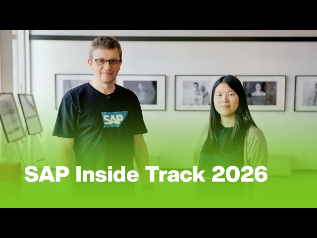SAP Inside Track 2026 | Interview with a Community Advocate at SAP
