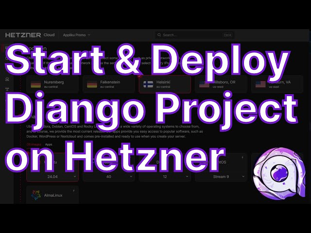 How to Start and Deploy a Django Project on Hetzner Cloud VPS Tutorial