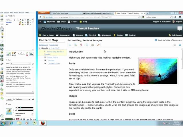 Integrating Cool Stuff in Desire2Learn