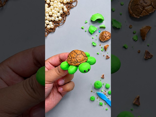 Tutorial Craft idea Using Clay / Tutorial Making Craft idea destroy  reverse video#ytshorts #shorts
