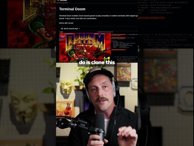 DOOM in the terminal