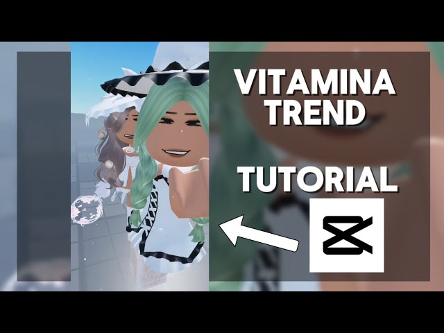 CAPCUT TUTORIAL on the viral VITAMINA TREND