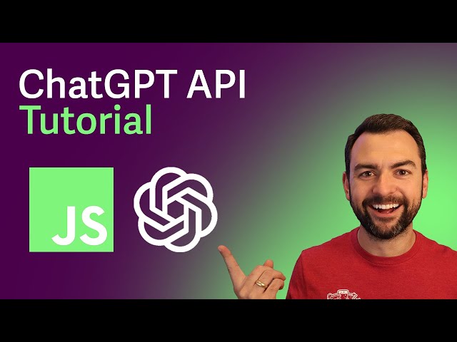 ChatGPT API Javascript Tutorial For Beginners