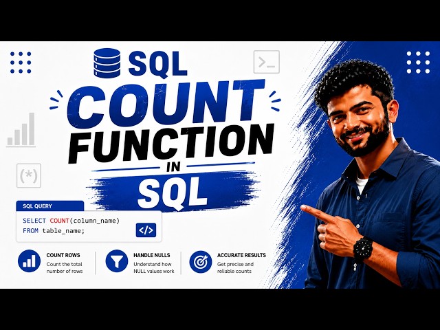 COUNT(*) Function in SQL Explained in Tamil | Insight Antony