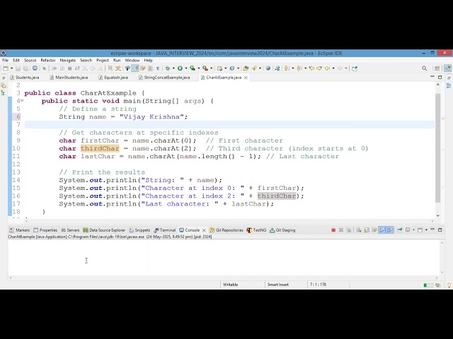 🔍 Java charAt() Explained | Access Characters Like a Pro!