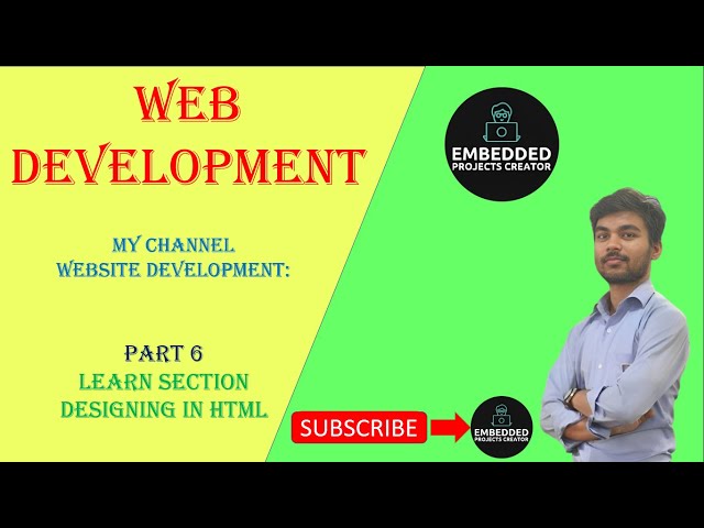 Learn Section part design | Section Designing | Section kaise design kare | Section kaise use k.....