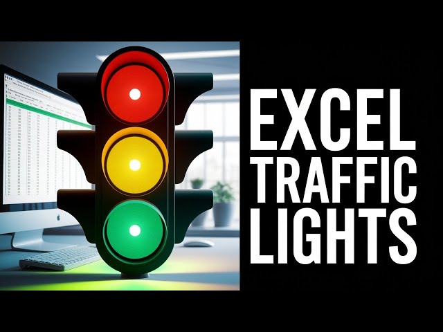 How to Use Conditional Formatting Traffic Lights in Excel (Step-by-Step Guide)