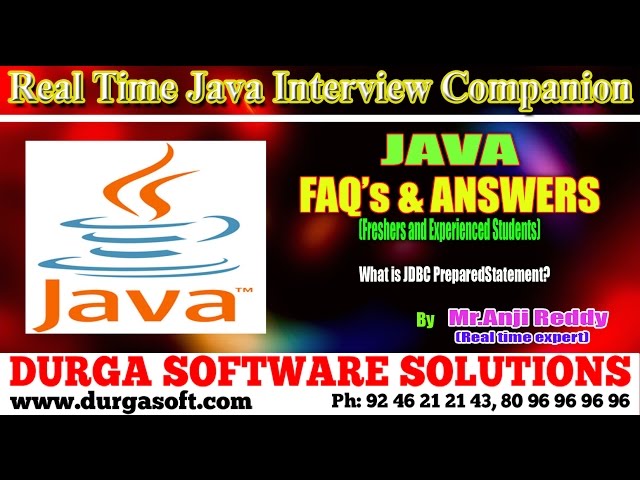 Java Interview Companion||What is JDBC PreparedStatement?
