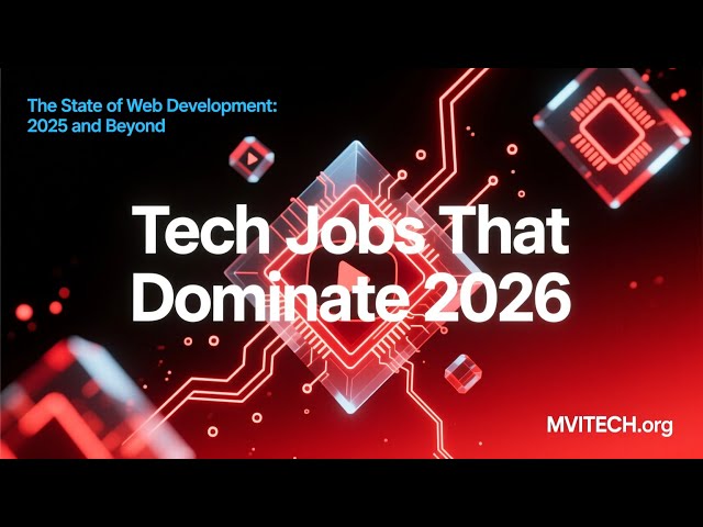 Tech Jobs That Dominate 2026