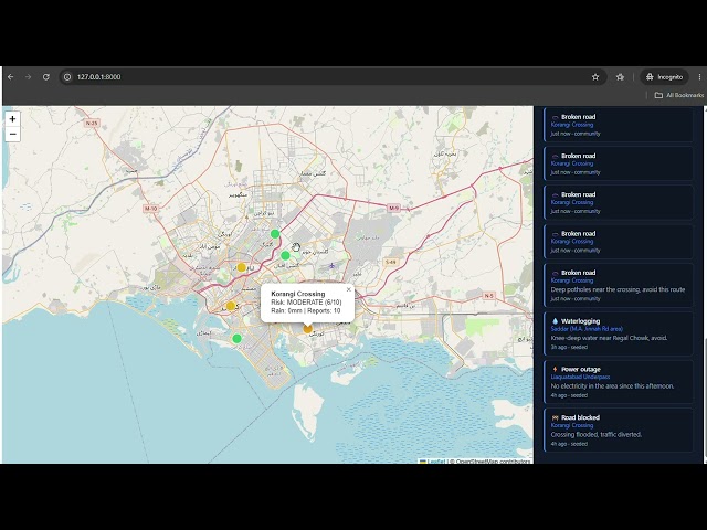 Karachi Flood Guard — AI-Powered Flood Risk Alert System | Google Gen AI Academy APAC