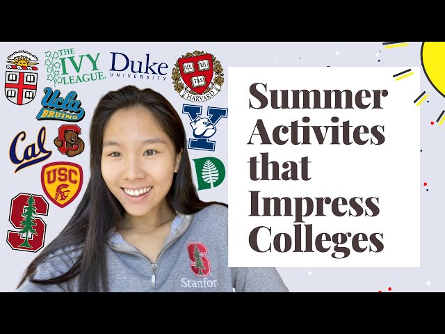 How to Maximize Your SUMMER Like an Ivy League Admit: Summer Activities for College ACCEPTANCE ☀️🎉🤗