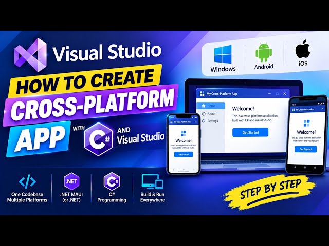 How to Create a Cross-Platform App with C# and Visual Studio