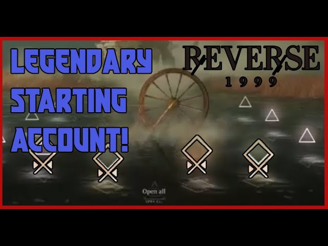 Legendary Reroll! FOUR 6 Stars?! | Reverse 1999