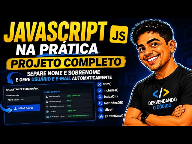 How to Separate First and Last Names in JavaScript | Practical Project