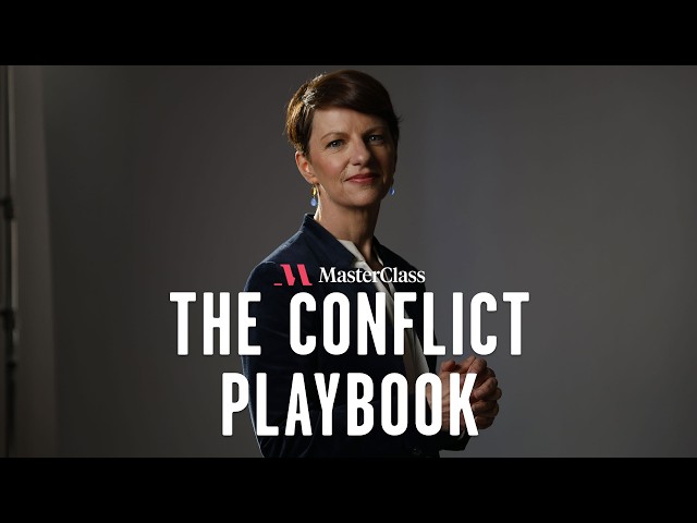 Official Trailer | The Conflict Playbook with Amanda Ripley | MasterClass