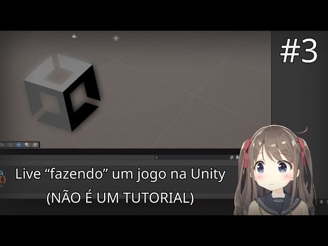 Live aprendendo a fazer jogos - Unity, Blender (não é tutorial) #3