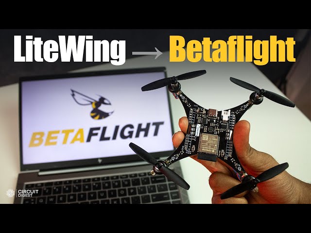 ESP32 Betaflight Tutorial | LiteWing Drone Complete Setup