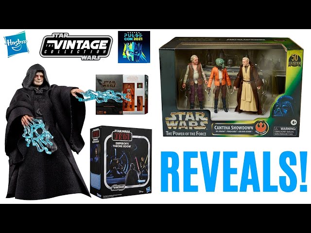 Star Wars Vintage Collection & Black Series Hasbro PulseCon Exclusives Revealed!