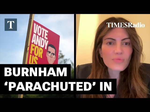Burnham Is Using The Makerfield By-Election As A ‘Stepping Stone’ To No 10 | Laila Cunningham