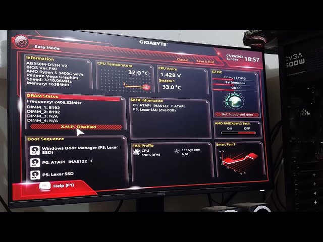 ​Ajuste de RAM en Gigabyte si el perfil XMP no funciona #Gigabyte #MemoriaRAM #XMP #HardwarePC