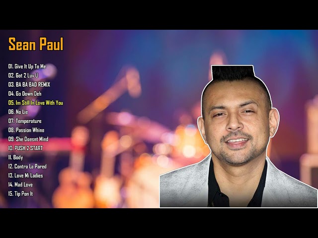 Sean Paul Greatest Hits Full Playlist | Best Songs Collection