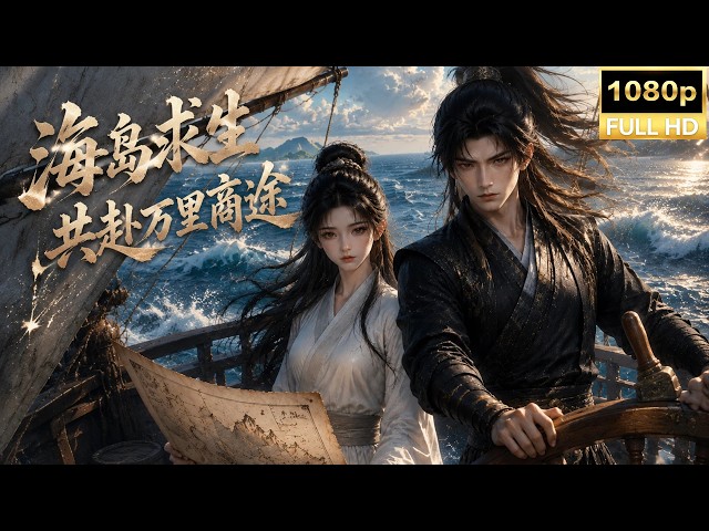 🌊Salt heiress exiled to island uses family trade secrets to rise from despair!#drama