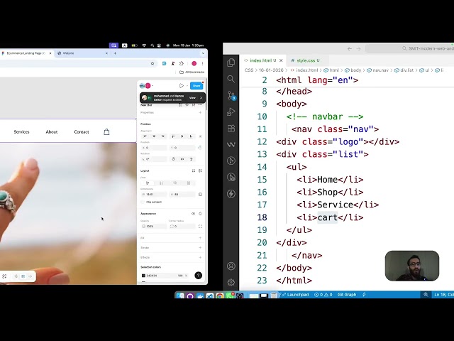 CSS | Practical Figma convert to Website | Class 16 | SMIT WMA Batch 20