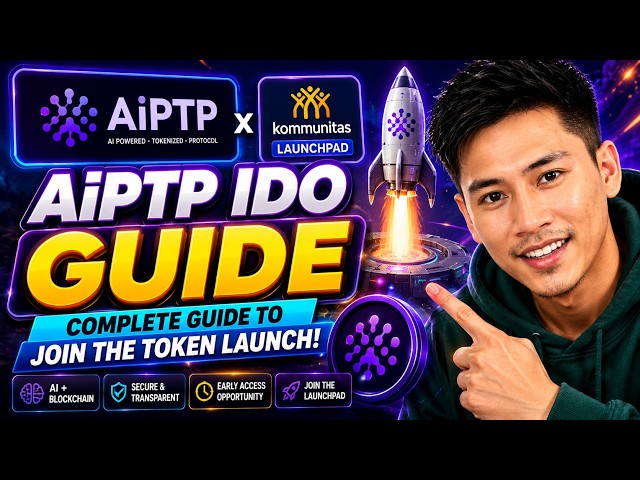 IDO de AiPTP en Kommunitas Launchpad explicado: ¿Guía completa para unirse al lanzamiento del token?