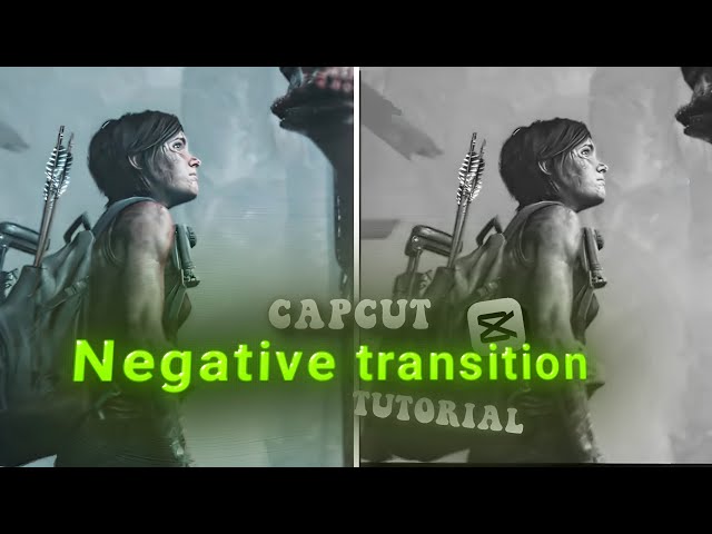 How to do "Negative transition" like Ae on CapCut tutorial 