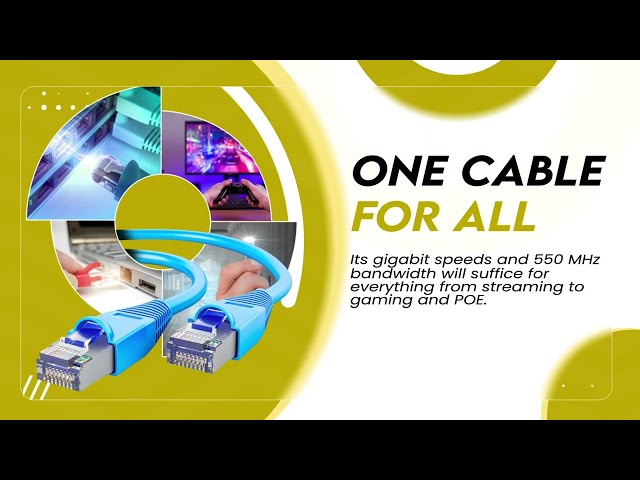Plenum Cat6 Bare Copper 550 Mhz 23 Awg Ethernet Cable | Smartech Cables