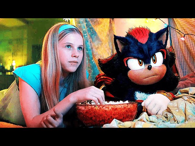 Maria Meets Shadow Scene | SONIC THE HEDGEHOG 3 (2024) Movie CLIP HD