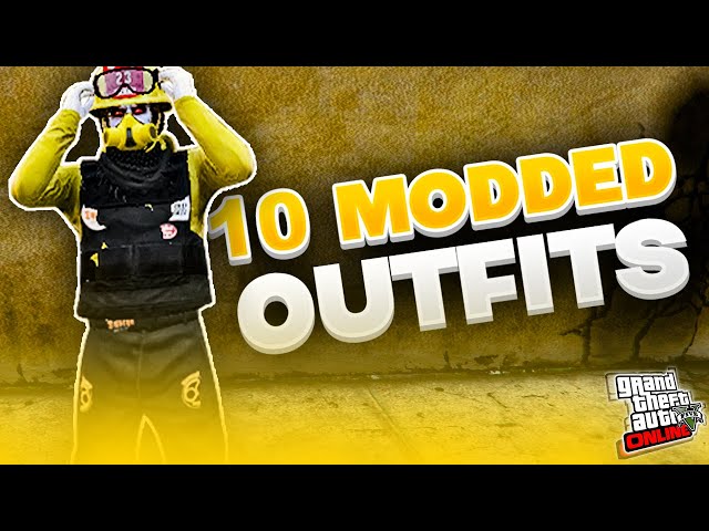 10 MODDED OUTFITS || XDEV OUTFIT EDITOR || GTA Online | PC ONLY