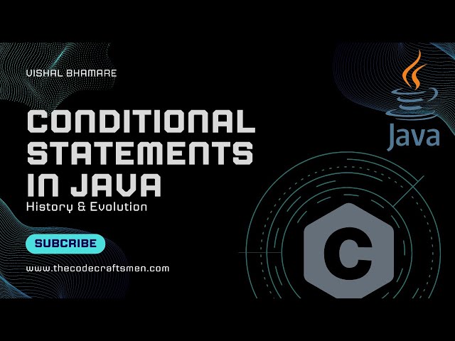 Understanding Conditional Statements in Java | History & Evolution | THE CODING HOUSE