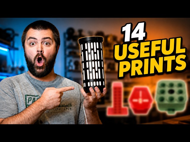 14 Genius 3D Prints That Make Life Easier