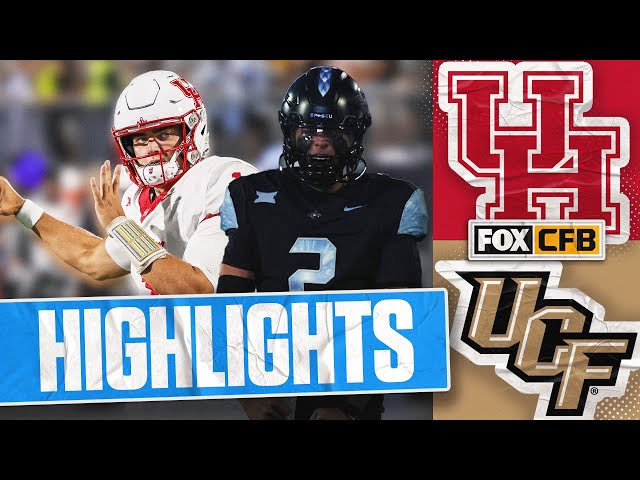 Houston Cougars vs. UCF Knights Highlights | FOX College Football