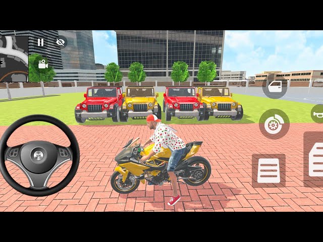 🎮 Franklin order by 2️⃣ Golden Thar 2️⃣ Thar in indian theft aura simulator 💥🎮