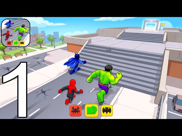 Superhero Game - I Became the MOST POWERFUL Hero! ⚡🔥 Gameplay Walkthrough Part 1