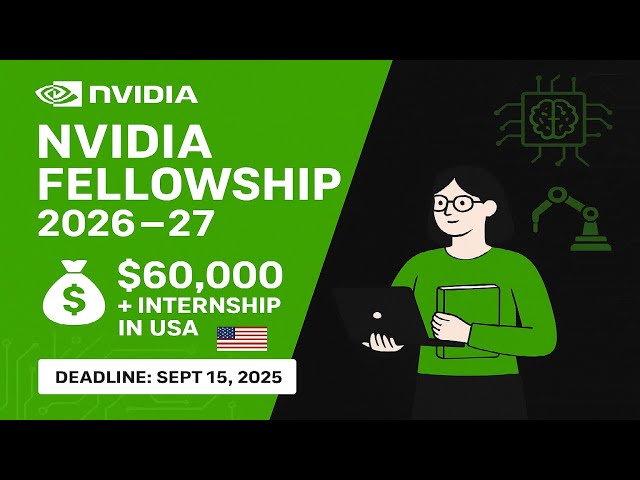 Fully Funded PhD Fellowship in USA by NVIDIA