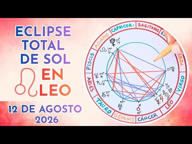 Ya no tendrás que demostrar algo que no eres: Eclipse de ☀️Sol en Leo♌️ del 12 de agosto 2026.