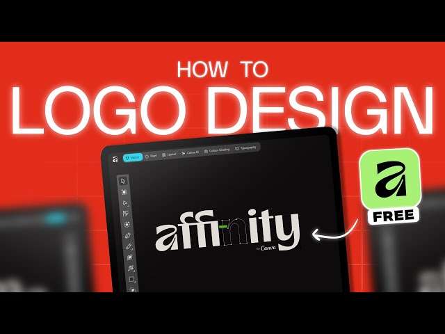 Affinity Tutorial | Logo Design Tutorial Step by Step! 2025