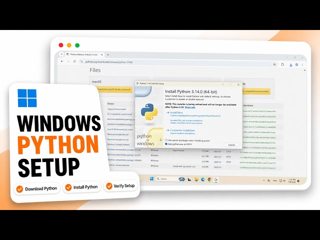 How to Install Python 3.14.0 on Windows 11 (2026 Python314 Core)