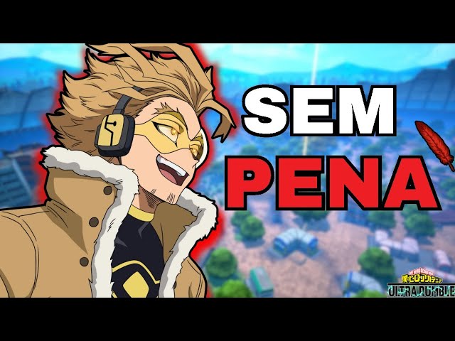 VOANDO ATRÁS DOS ADVERSÁRIOS SEM PENA COM O HAWKS - My Hero Ultra Rumble