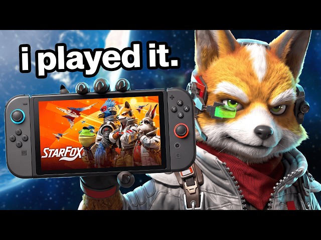 I Played Star Fox EARLY on Nintendo Switch 2 (Preview)